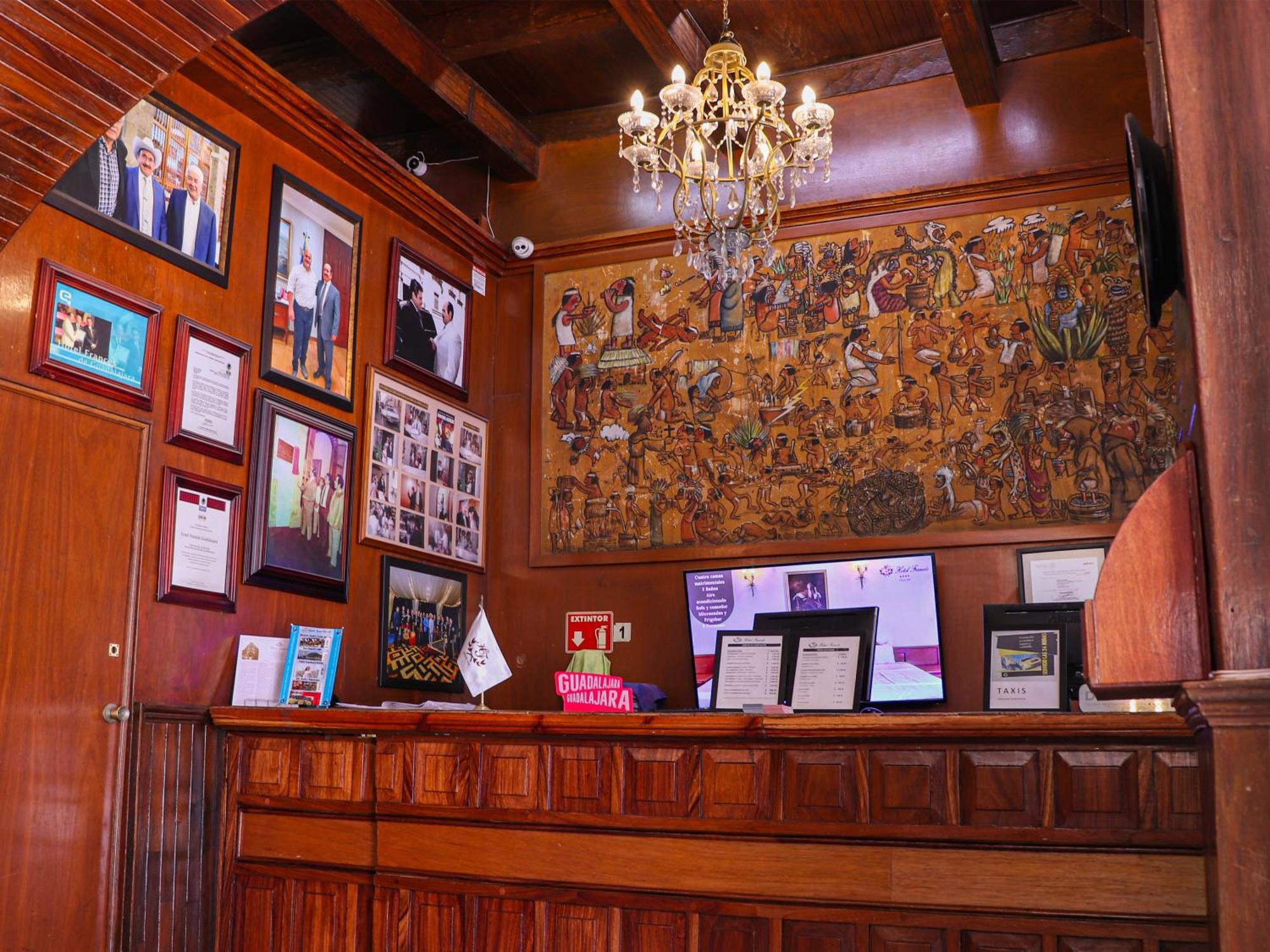 Hotel Frances Guadalajara Eksteriør billede